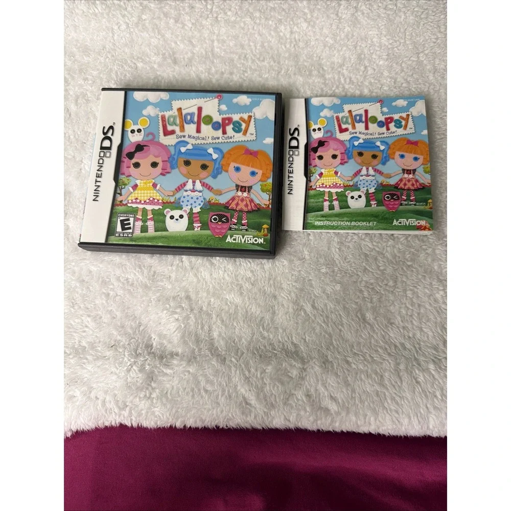Nintendo DS Lalaloopsy Sew Magical Sew Cute! Case And Manual Only